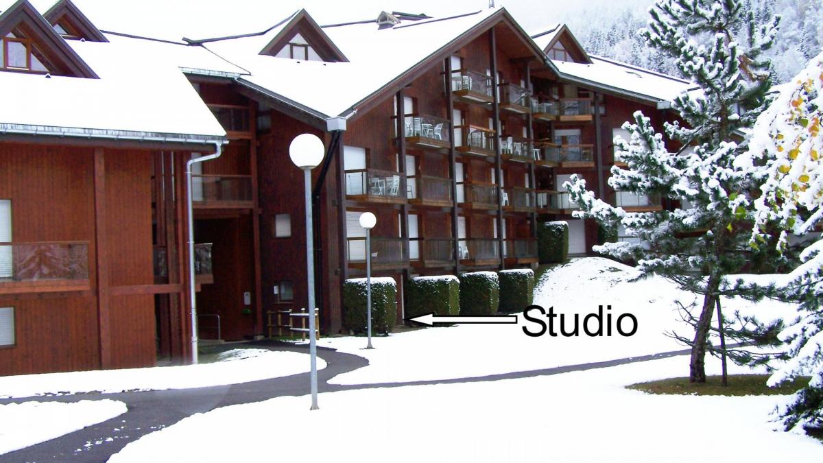 Studio extérieur en hiver